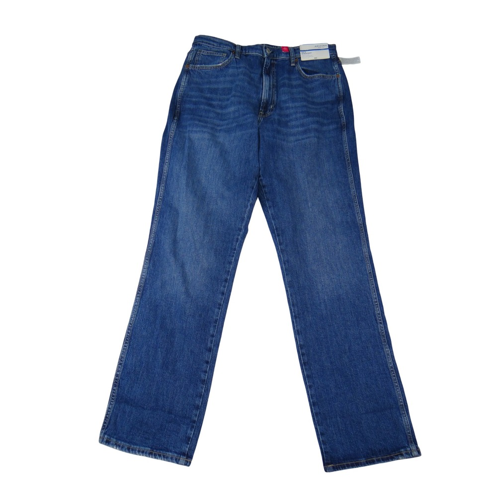 Arizona Jean Co 90s Straight Highest Rise Medium Wash Denim Jeans Size 13 NEW